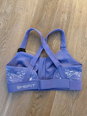 SHEFIT Luxe Sports Bra 2Luxe NWOT | High Impact Zip Front Adjustable